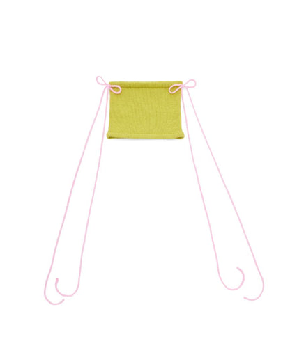 honeydew mini skirt
