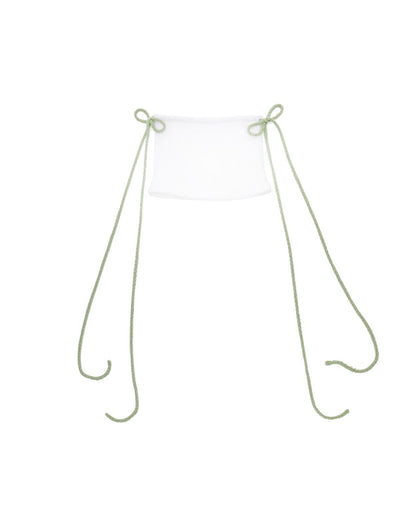 pistachio mini skirt
