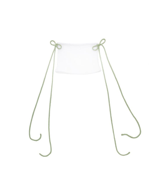 pistachio mini skirt